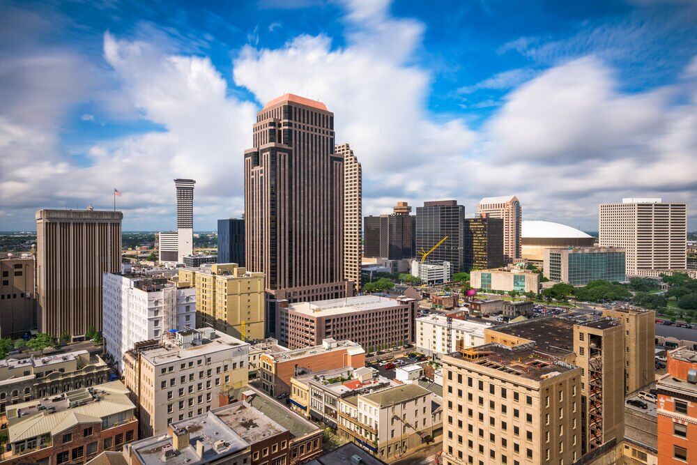3. New Orleans-Metairie, LA